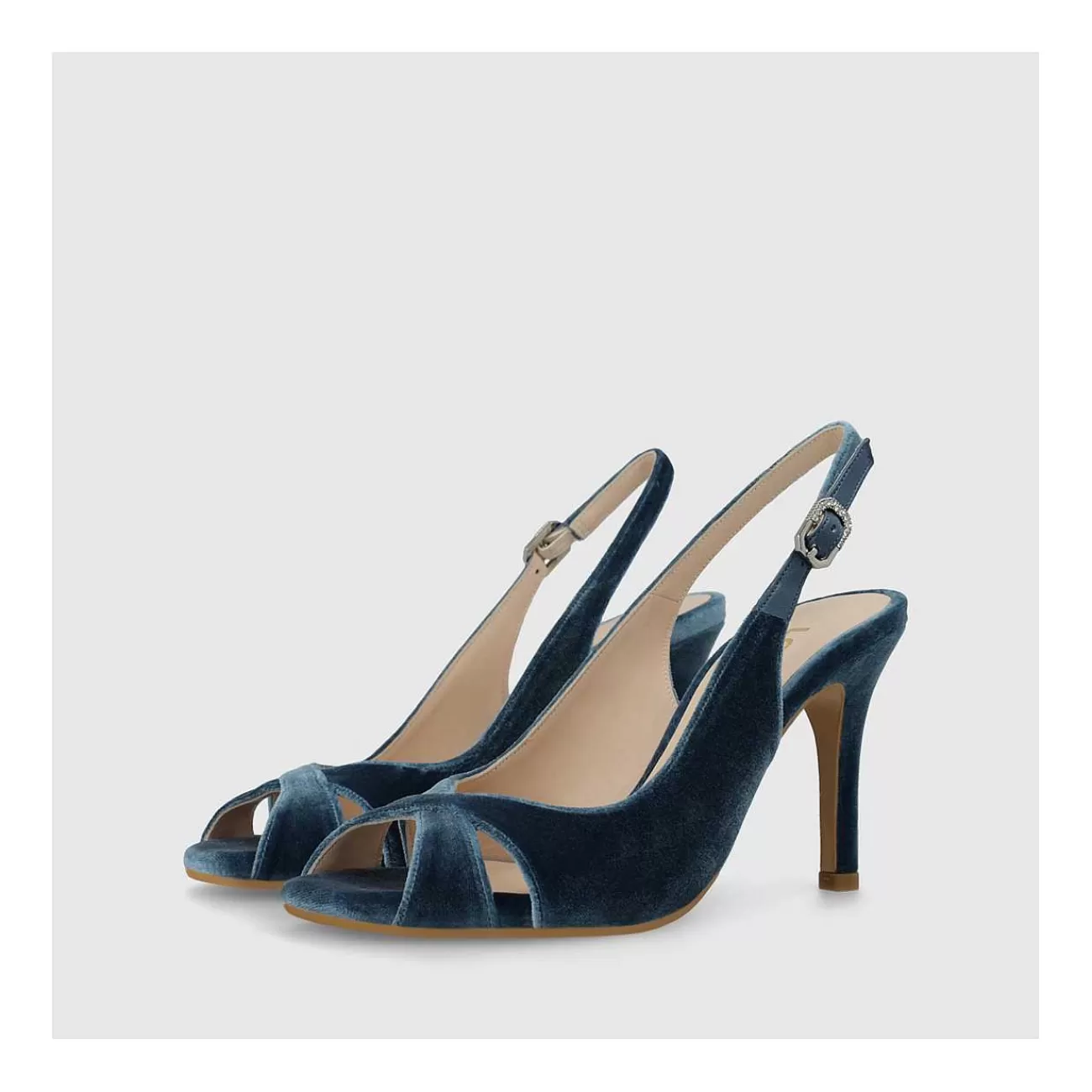 Mujer LODI Sandalias De Novia^Sandalias De Novia Terciopelo Azul Siula-Teno