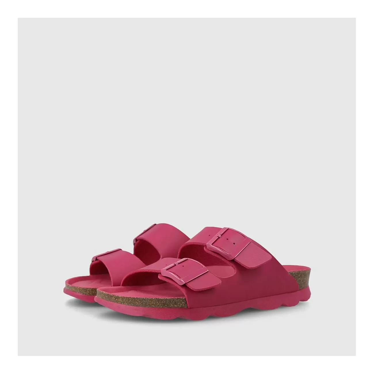 Mujer LODI Zapatos Planos^Sandalias Rosas B-Duo